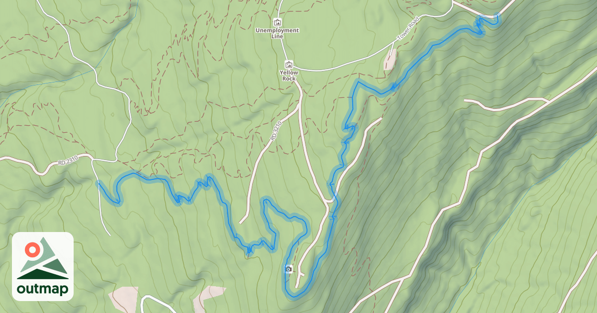 Map of Whoopsie Woodle