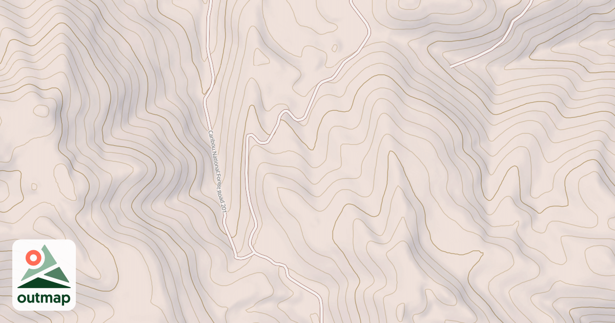 Map of ASPEN RIDGE