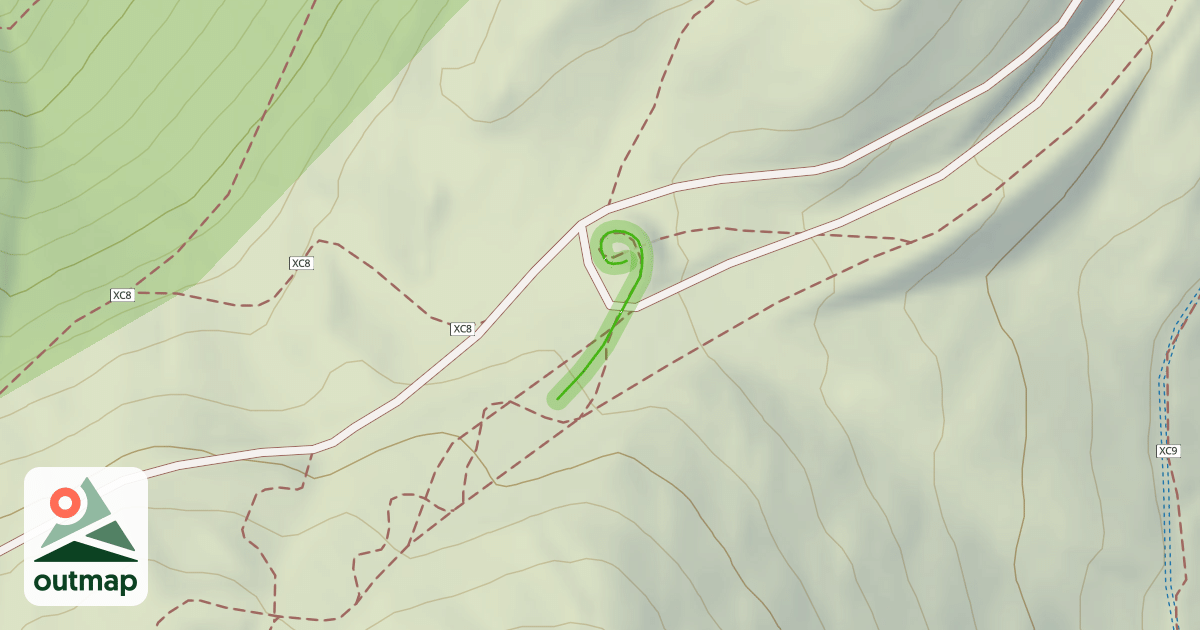 Map of Tunnel de Marcel