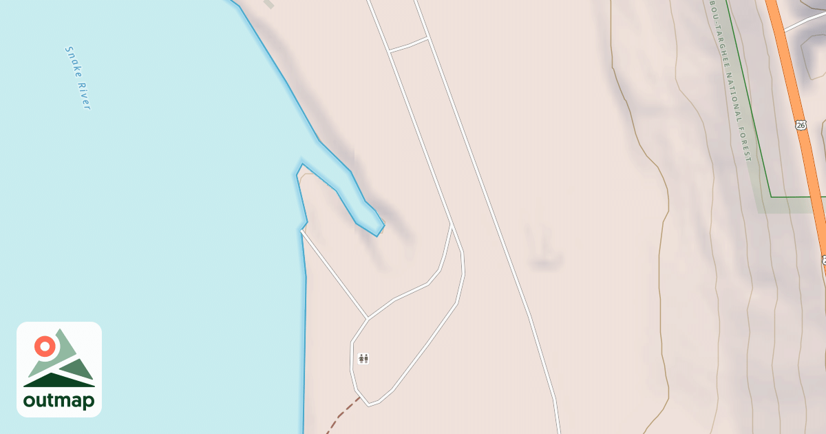 Map of RIVERSIDE BOAT LAUNCH