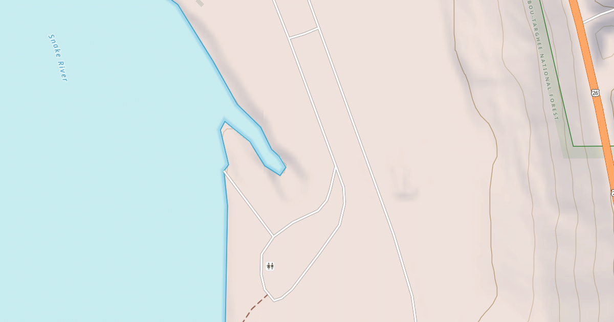 Map preview of RIVERSIDE BOAT LAUNCH