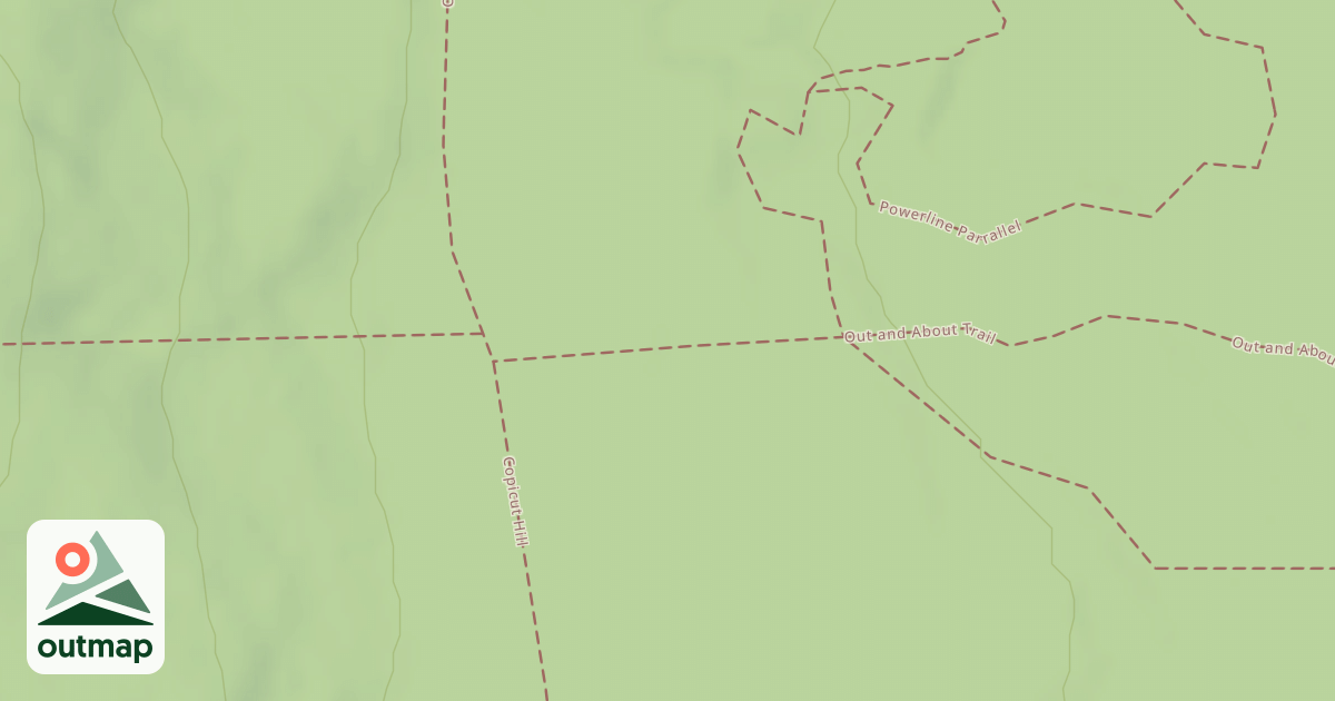 Map of USGS National Digital Trails 614cfc07-b18d-4e45-87c3-7adf9c5a50c1
