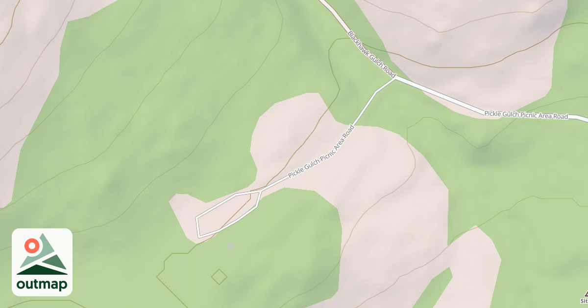 Map of PICKLE GULCH PICNIC AREA