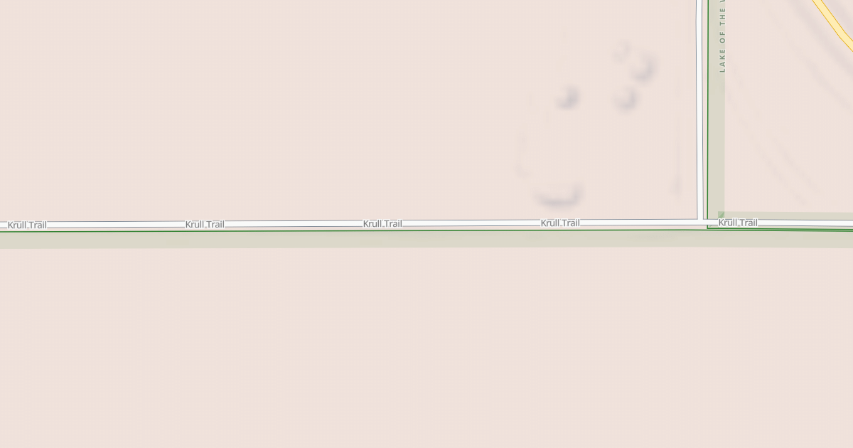 Map preview of Warroad/Roseau Trails
