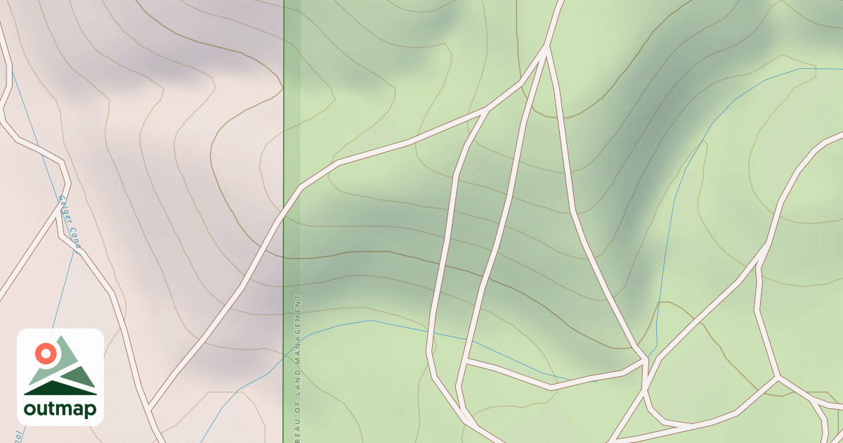 Map of BLM National GTLF Public Motorized Trails da03692b-3346-4c32-9f05-e44b8e629a24