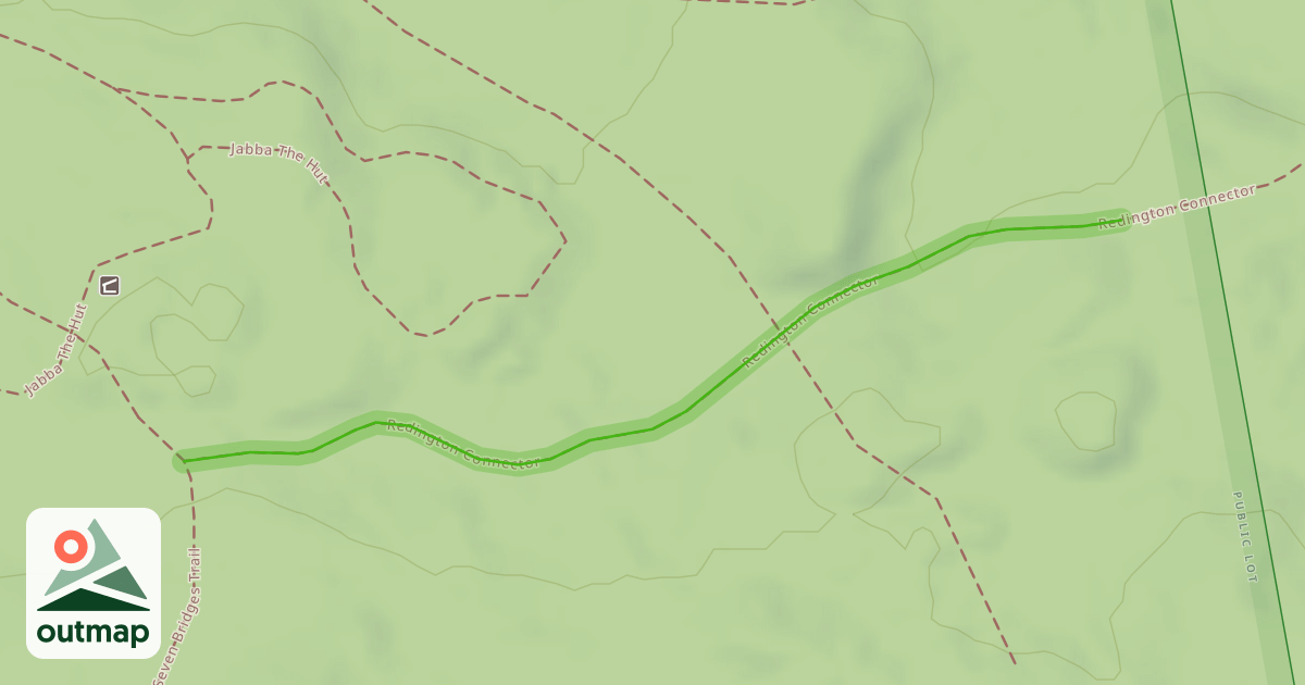 Map of Redington Connector