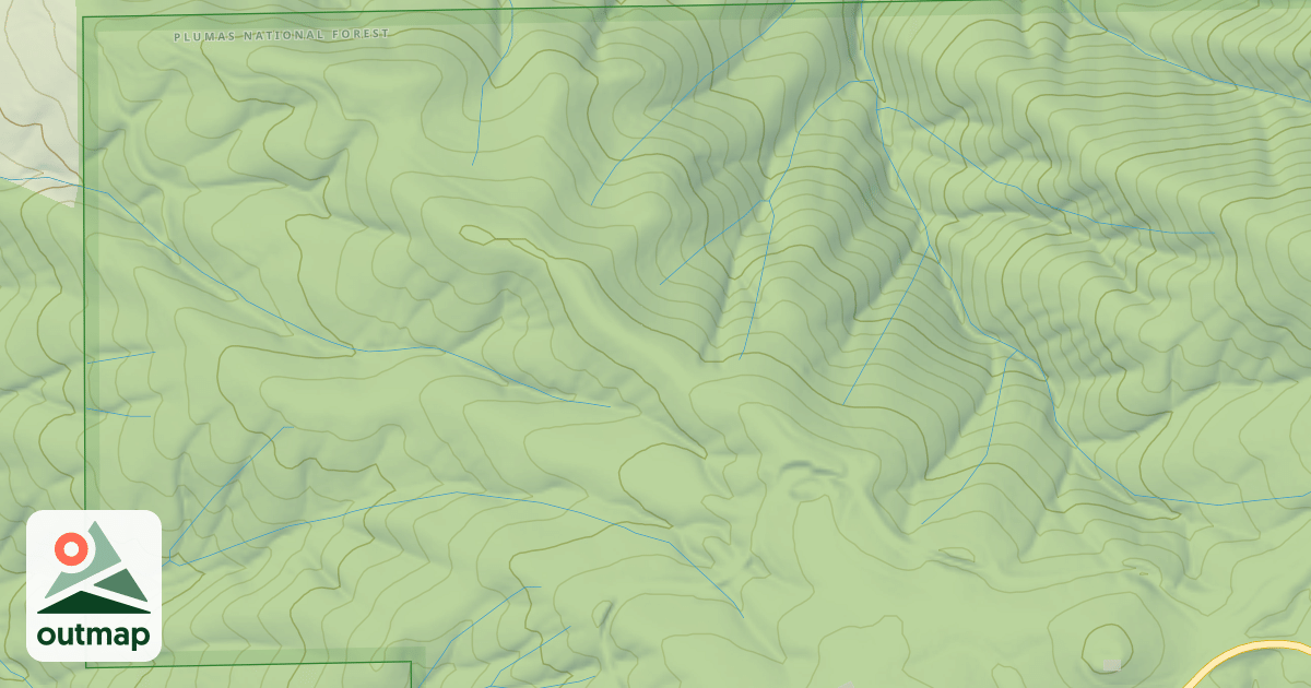 Map of OLD RAILROAD
