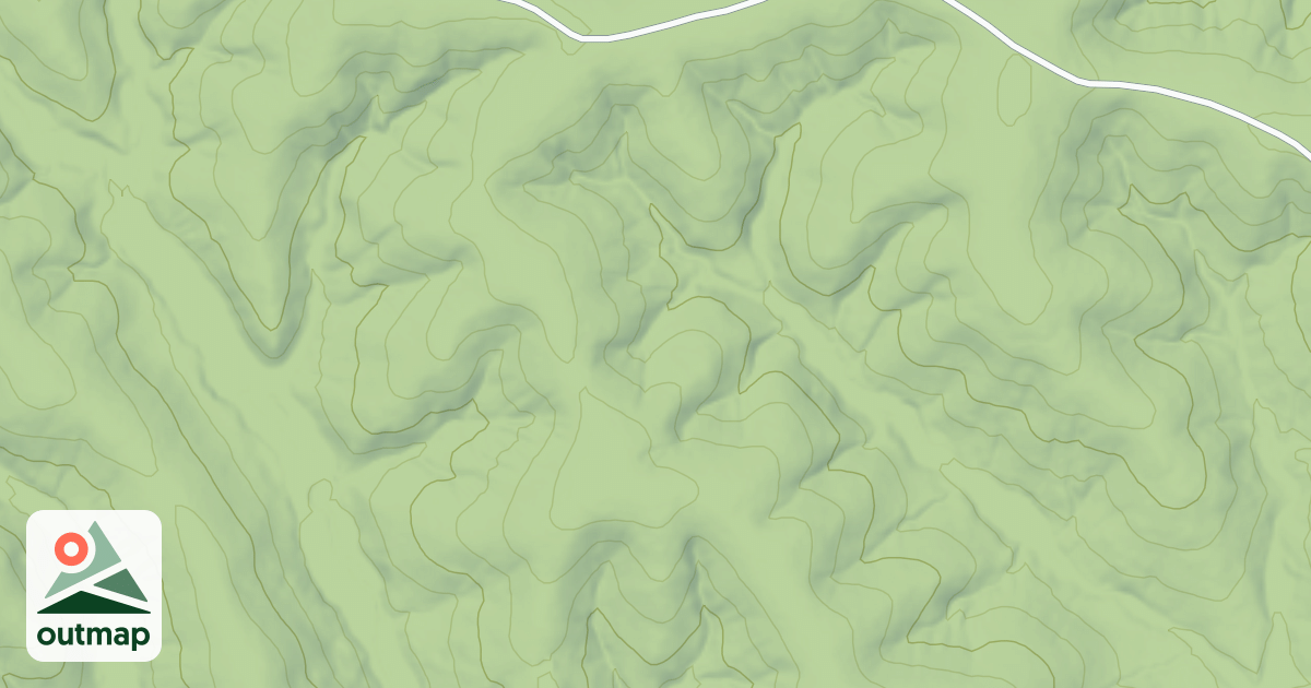 Map of HELLUMS HOLLOW SPUR B