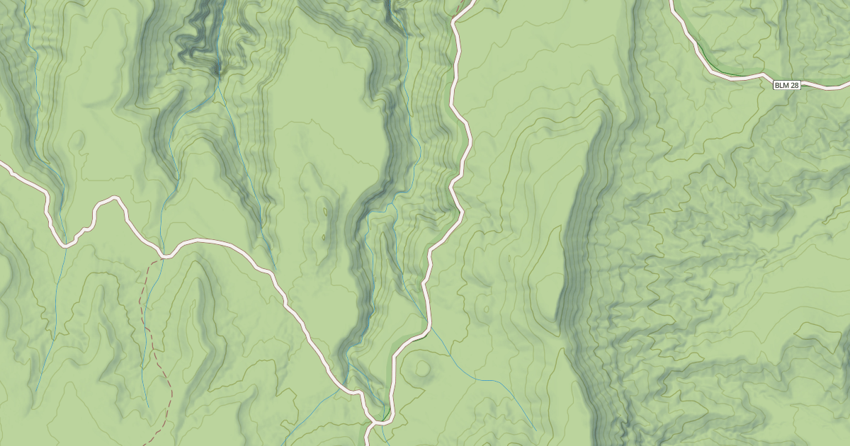 Map preview of BLM National GTLF Public Motorized Roads 22780f2f-ea4c-40e8-b968-acdc53a08939
