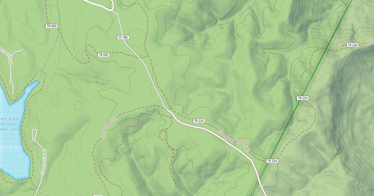 Map preview of STATION MOUNTAIN