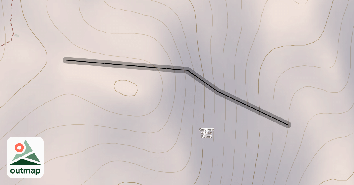 Map of Arcadia Chutes