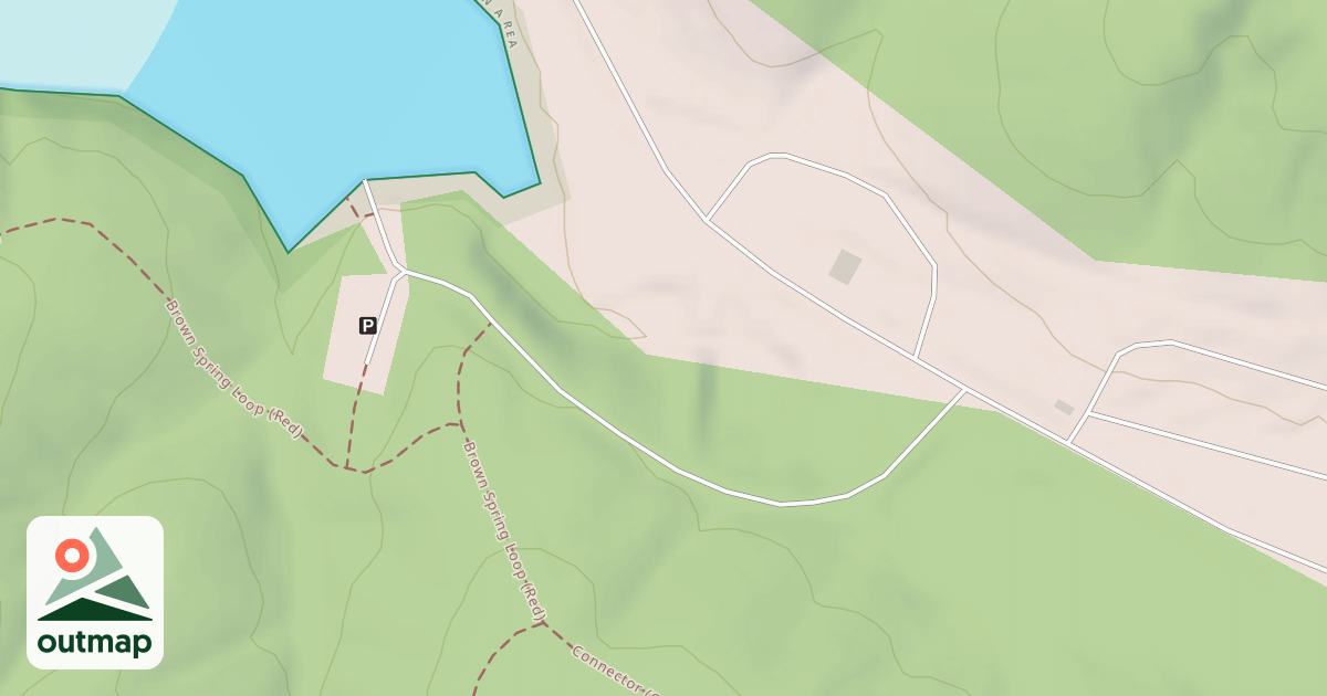Map of H.F. A BOAT RAMP ACCESS