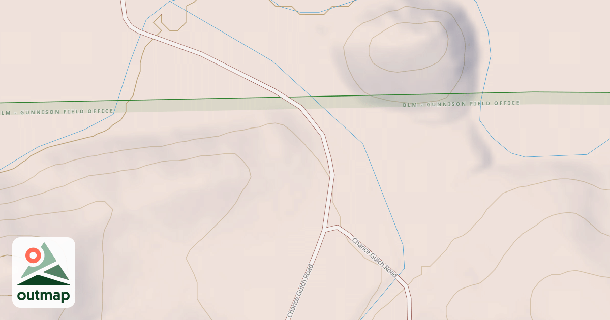 Map of BLM National GTLF Public Motorized Roads 07237b2a-9a7e-4eeb-a6ff-4bb51481d564