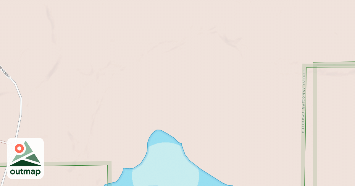 Map of BOAT LANDING ROAD SPUR 2570