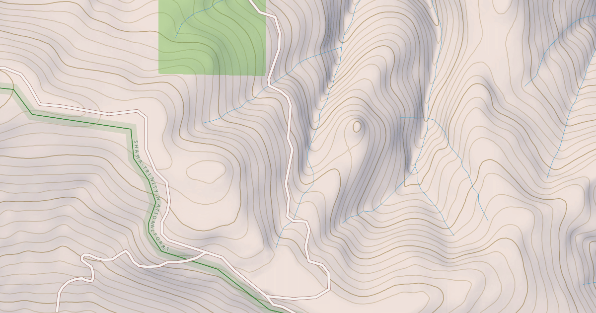 Map preview of CHINQUAPIN BUTTE