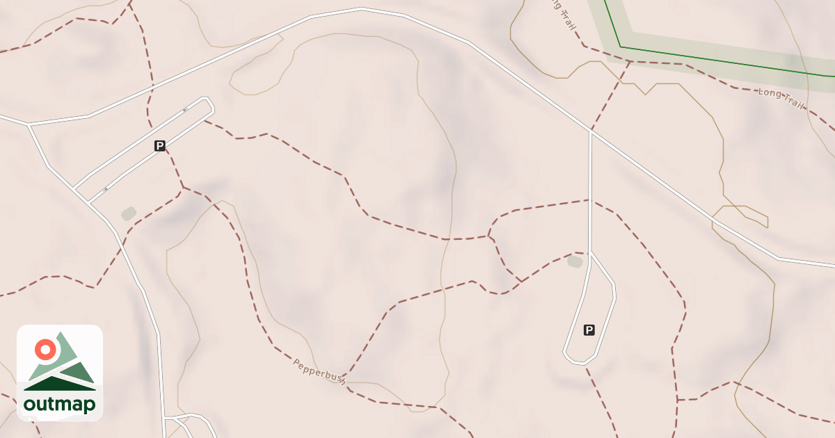 Map of Hardwood Trail