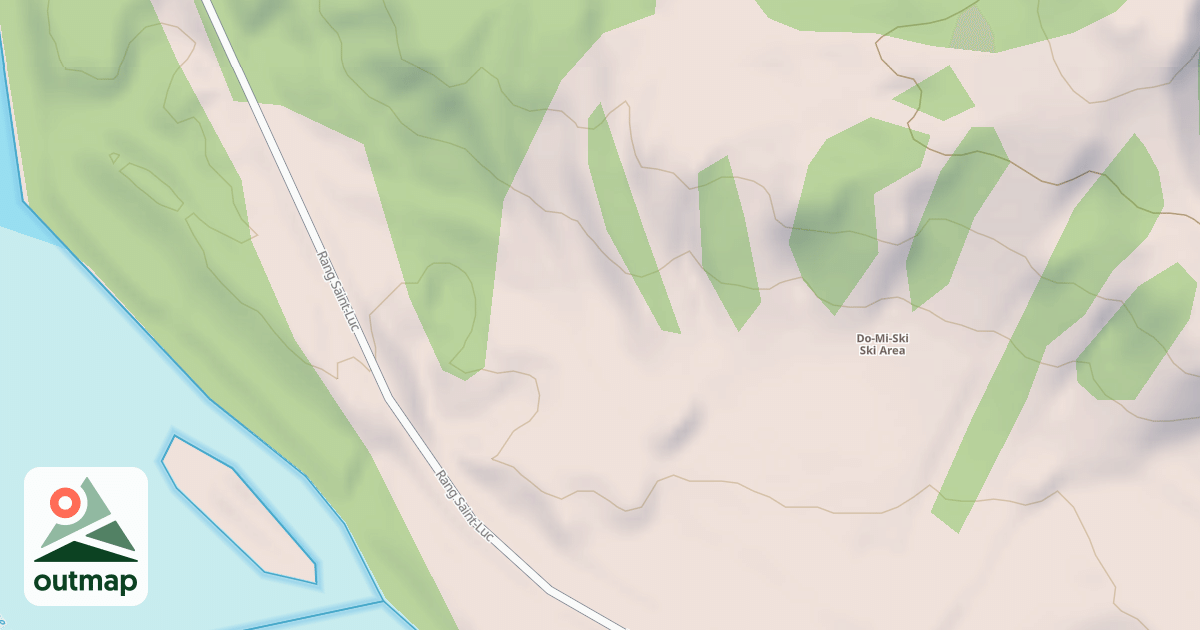 Map of Snow Tubing