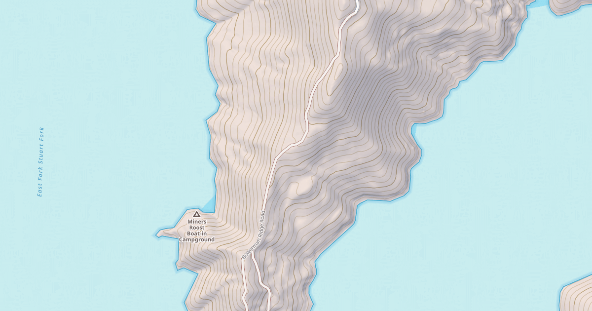 Map preview of BOWERMAN RIDGE