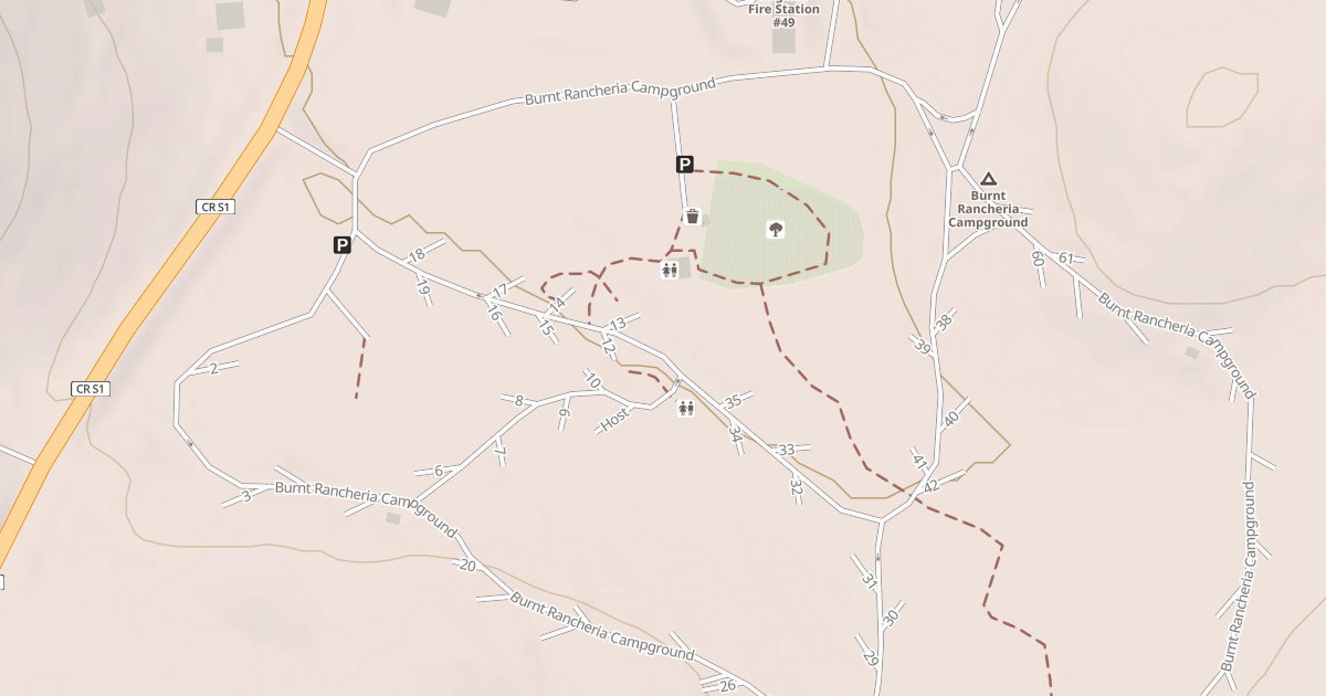 Map preview of BURNT RANCHERIA CG C