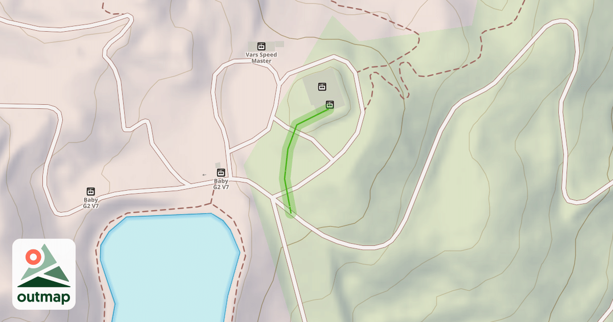 Map of Les Clapiers