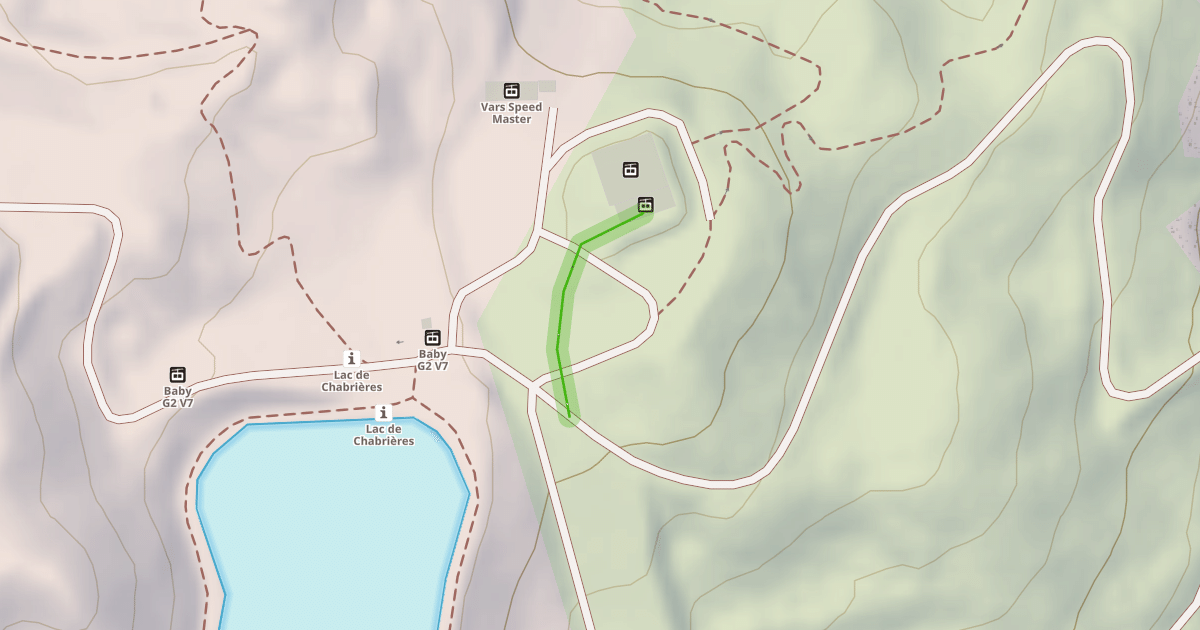 Map preview of Les Clapiers
