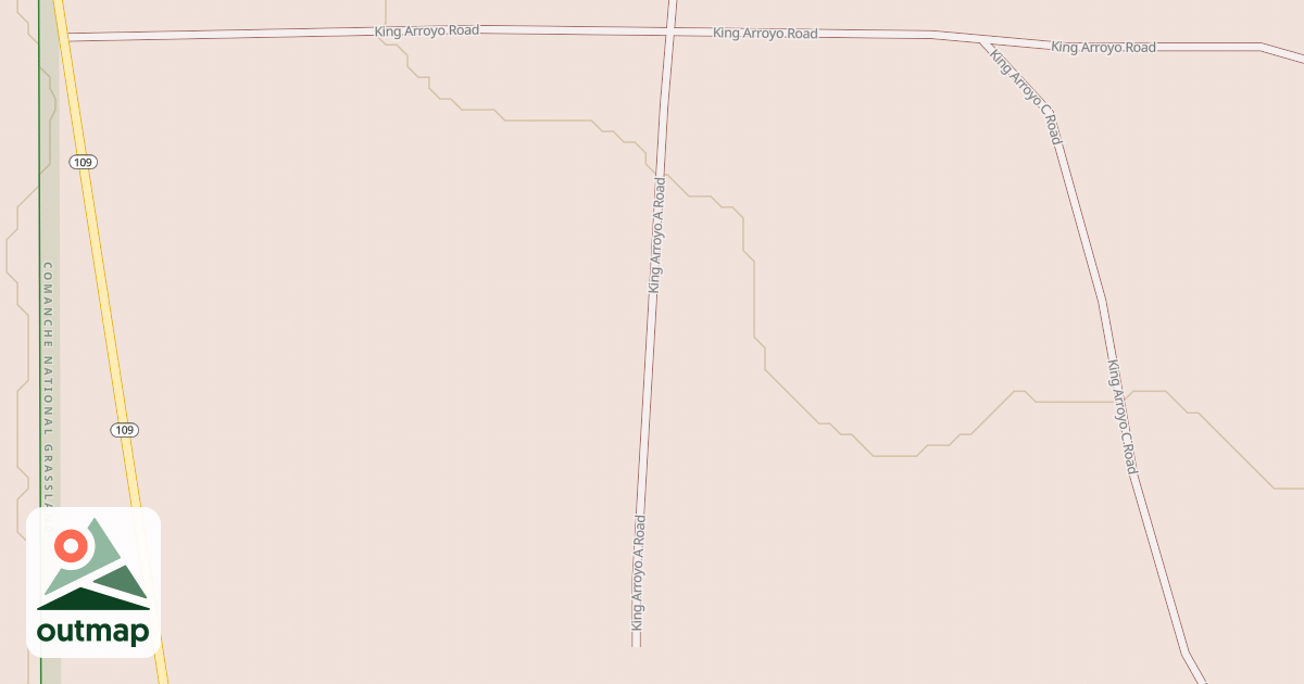 Map of KING ARROYO B