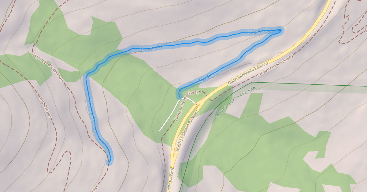 Map preview of Two Rocks