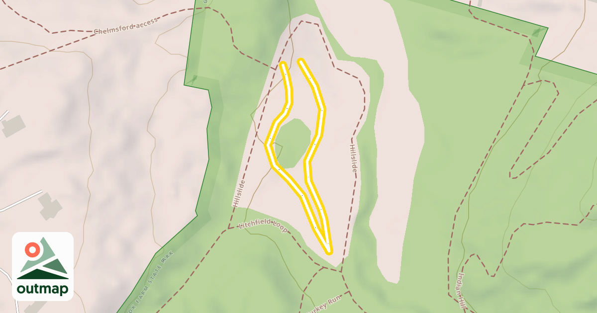 Map of Hillside