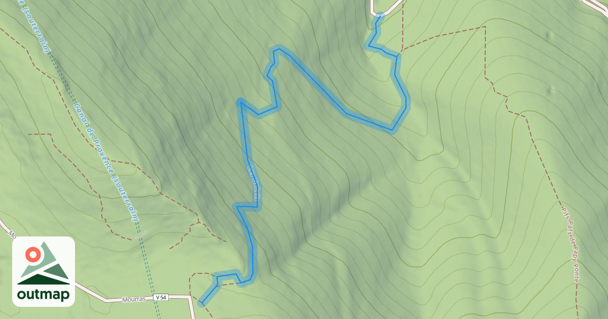 Map of Les Gabets