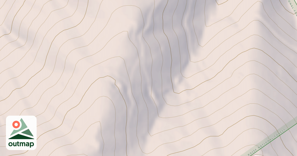 Map of MONARCH SPUR AA