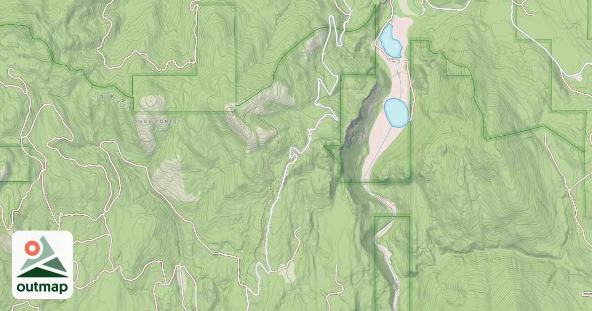 Map of CLIFF RIDGE