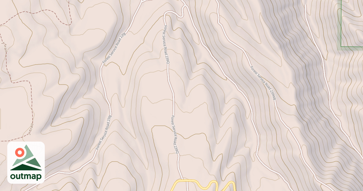 Map of USFS National Forest System Roads {BF81385D-8499-420F-B4A1-4B9B50B5D6C4}