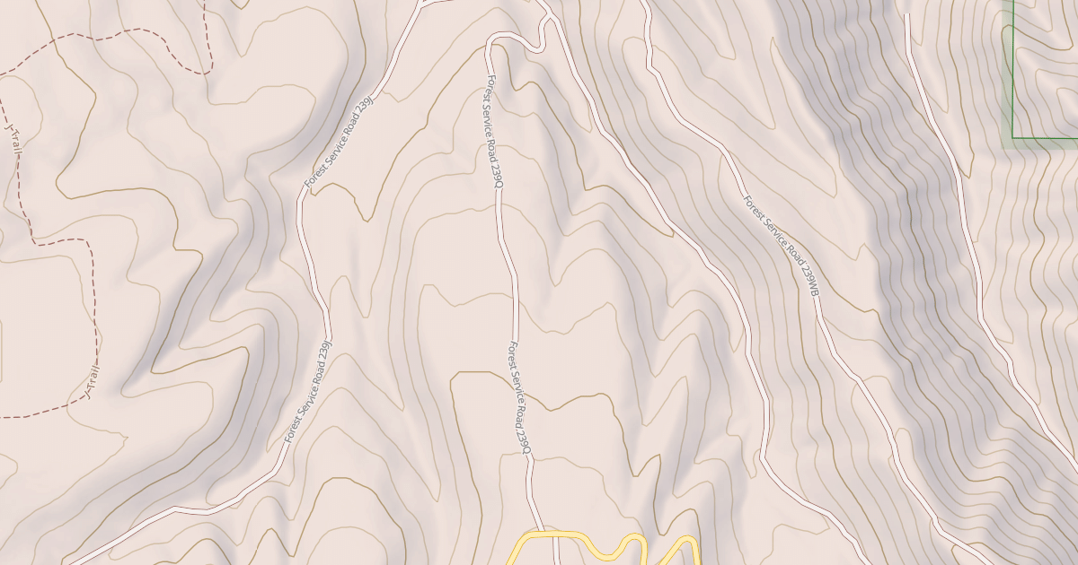 Map preview of USFS National Forest System Roads {BF81385D-8499-420F-B4A1-4B9B50B5D6C4}