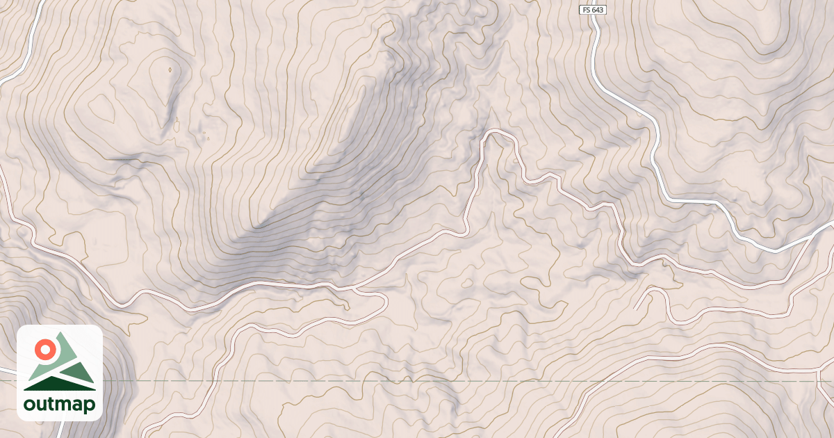Map of FLETCHER BUTTE