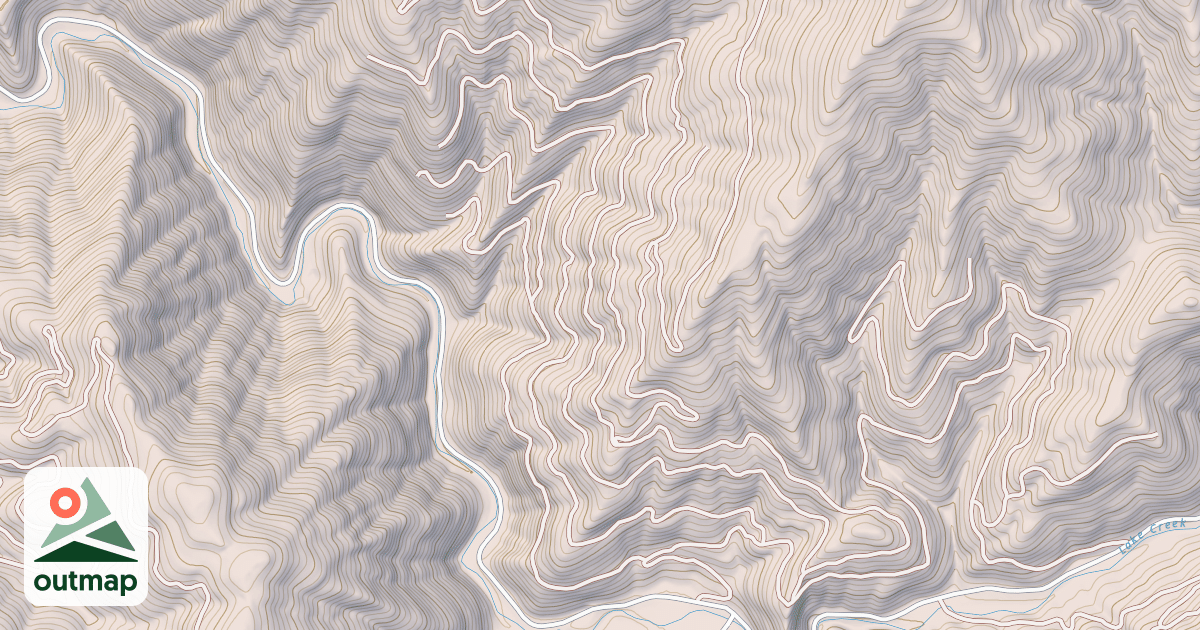 Map of LAKE CREEK 8