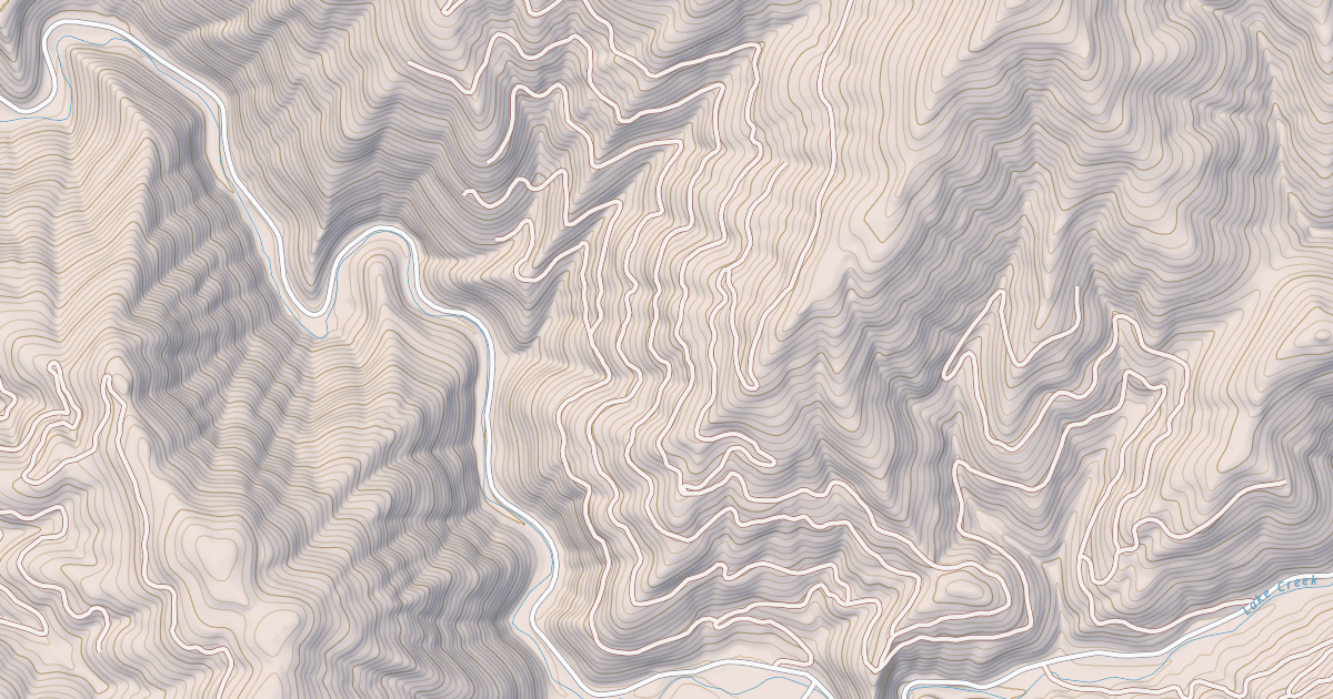 Map preview of LAKE CREEK 8