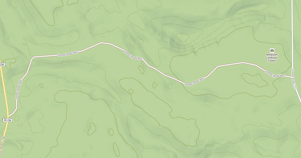 Map preview of FR 405