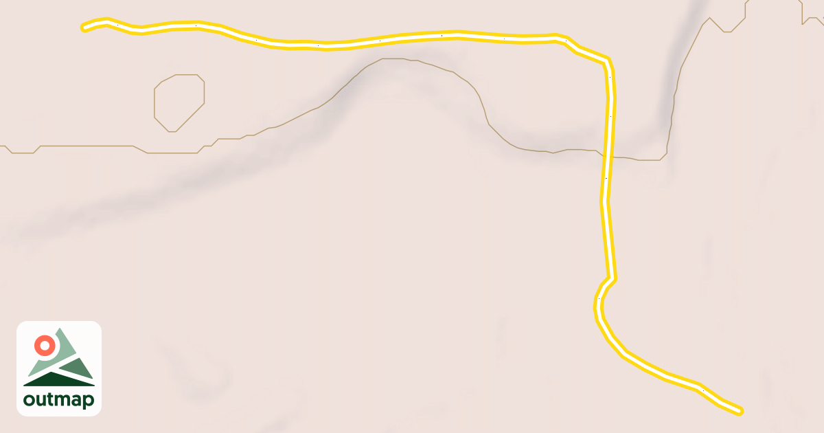 Map of Grizzly High Traverse
