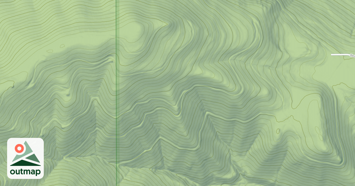Map of PEW GULCH