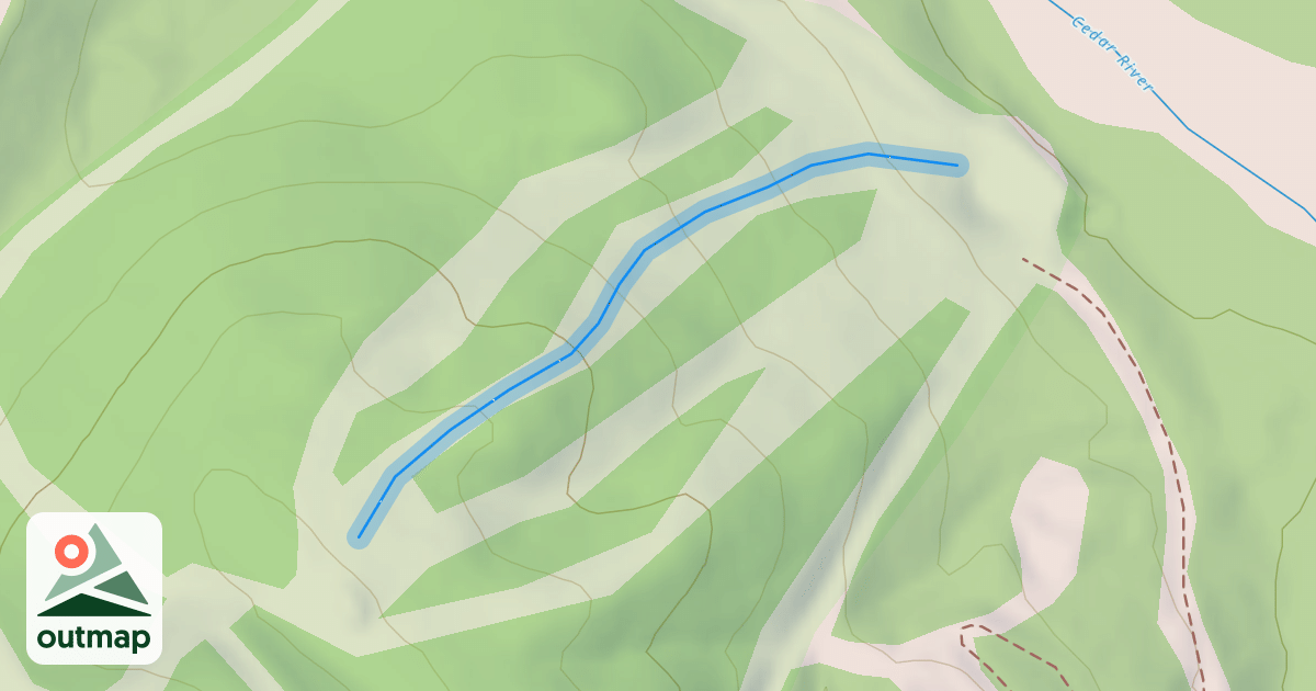 Map of Brent's Paradise