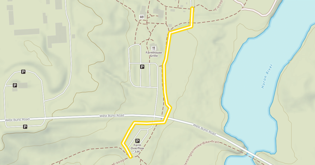 Map preview of New C-Loop Route