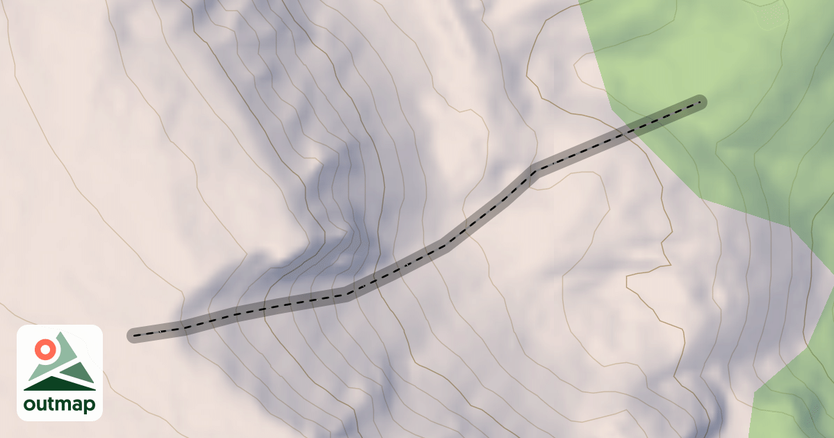 Map of D Chute