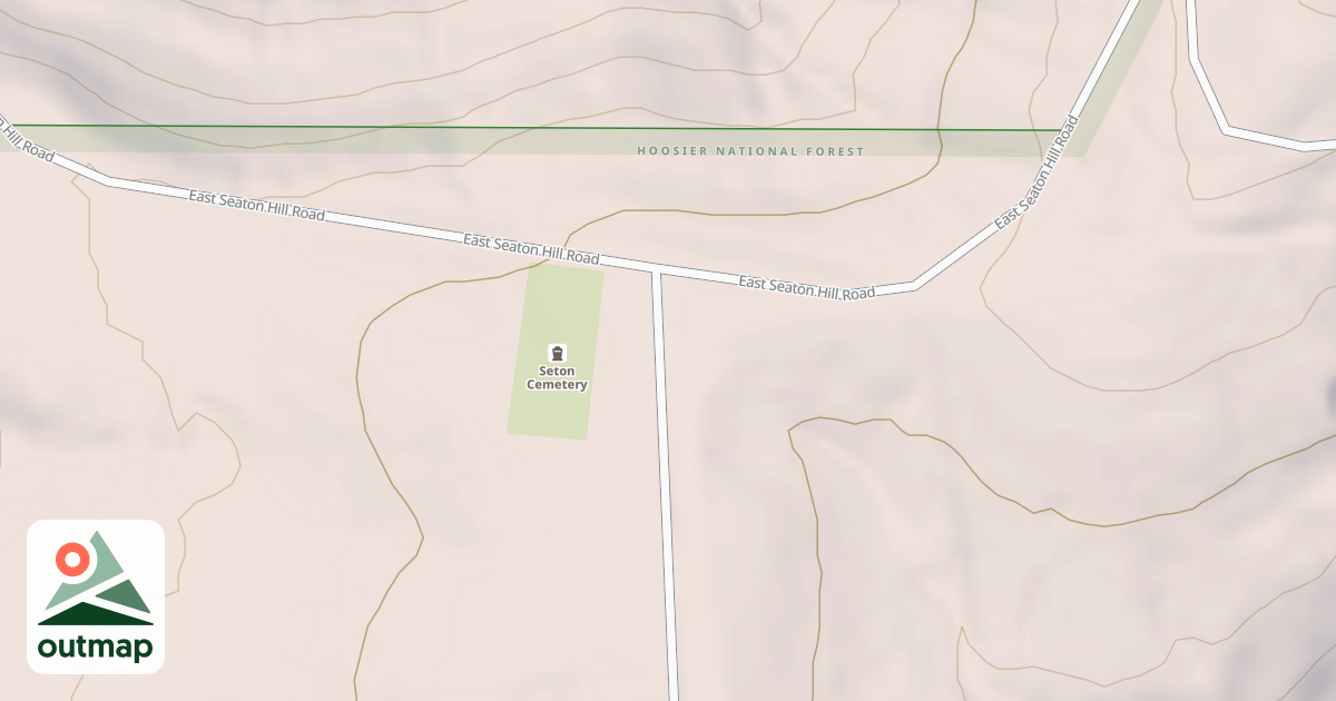 Map of SETON CEMETERY