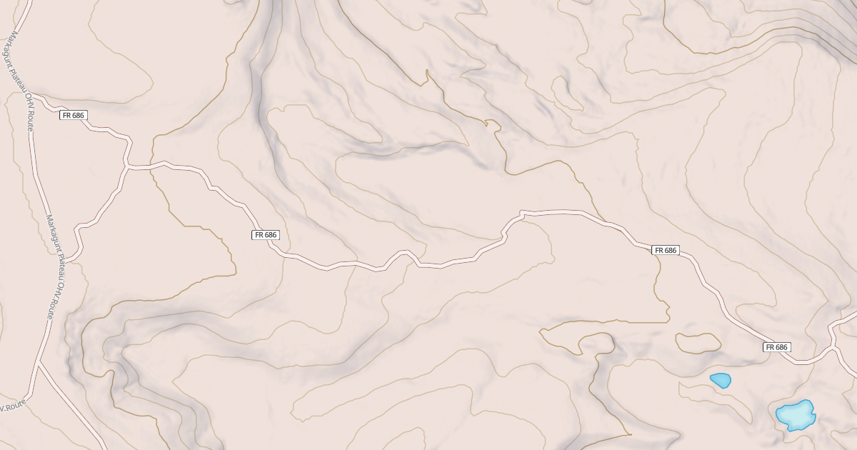 Map preview of USFS National Forest System Roads {4C101A3A-39E8-48DB-A10F-7E2A40360724}