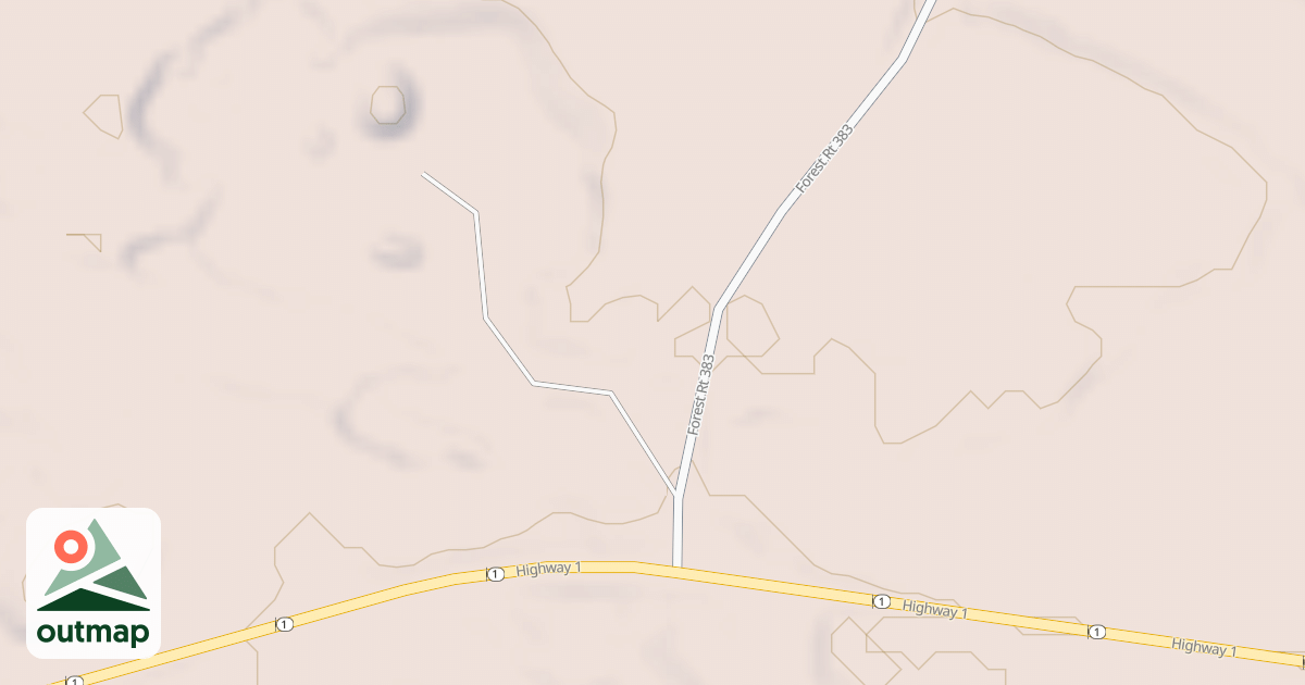 Map of BANDANA SPUR KA