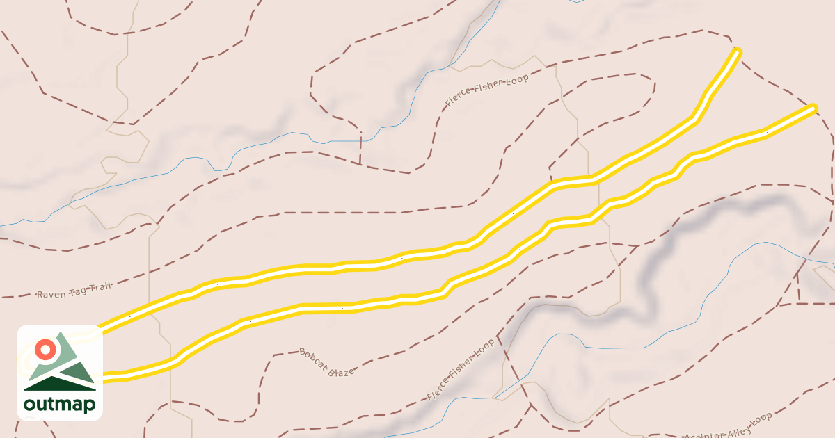 Map of Wolf Chase Loop