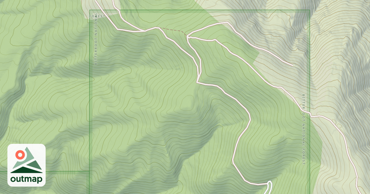 Map of (FDR) COONEY RIDGE
