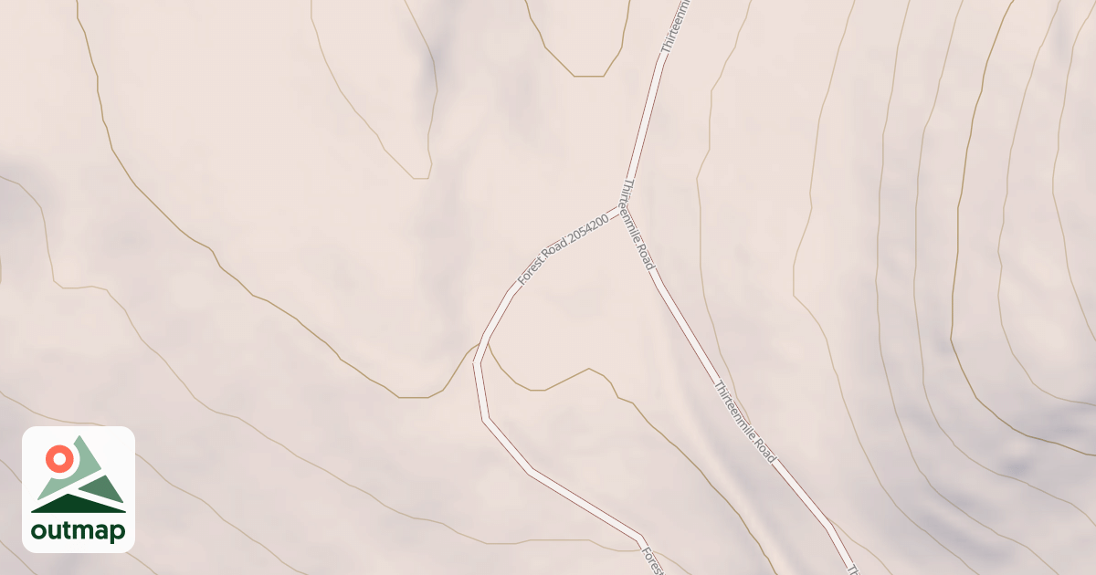 Map of USFS Motor Vehicle Use Map Roads {93F0F135-9345-4C5B-B61D-A8AD1A38E337}
