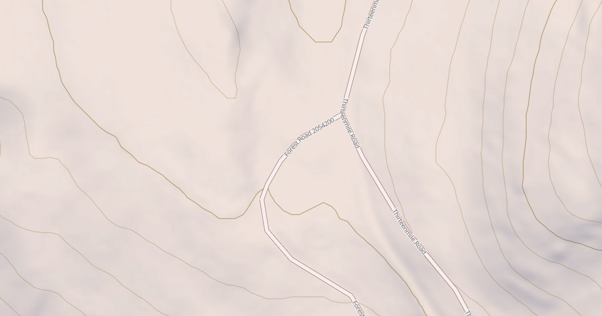 Map preview of USFS Motor Vehicle Use Map Roads {93F0F135-9345-4C5B-B61D-A8AD1A38E337}