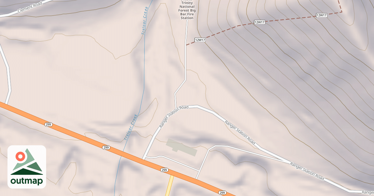 Map of BIG BAR ADMIN